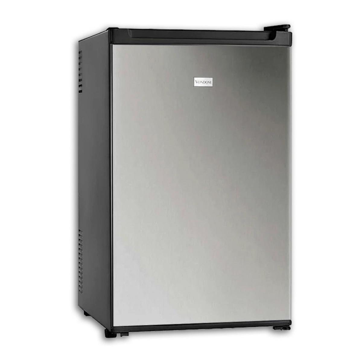 Heladera Frigobar 72 Litros Vondom RFG170A Acero Inoxidable Con Motor Compresor